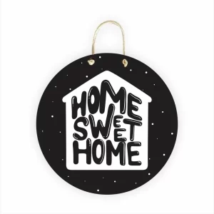 Placa Decorativa – Home Sweet Home – 20x20cm mod.02 – 2D