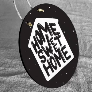 Placa Decorativa – Home Sweet Home – 20x20cm mod.02 – 2D