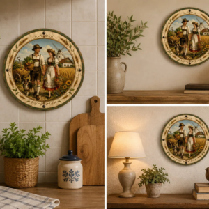 Placa Decorativa Colheita De Amor Estilo Farmhouse Europeu Colheita De Amor Farmhouse Europeu