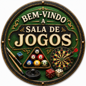 Placa Decorativa Redonda Bem-vindo À Sala De Jogos Mdf Bem-vindo À Sala De Jogos