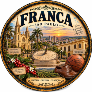 Placa Decorativa Cidade Franca São Paulo | Devita Decor Franca Sp
